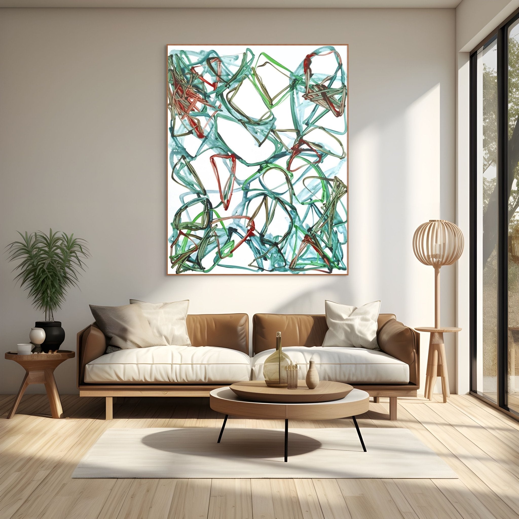 N°1129 - Jean - Daniel Salvat - Abstract Painting - Ideelart