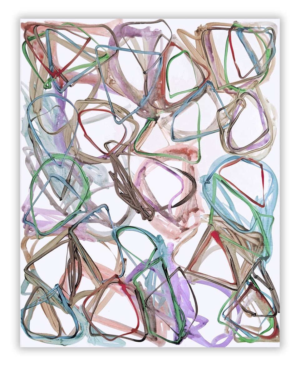 N°1135 - Jean - Daniel Salvat - Abstract Painting - Ideelart