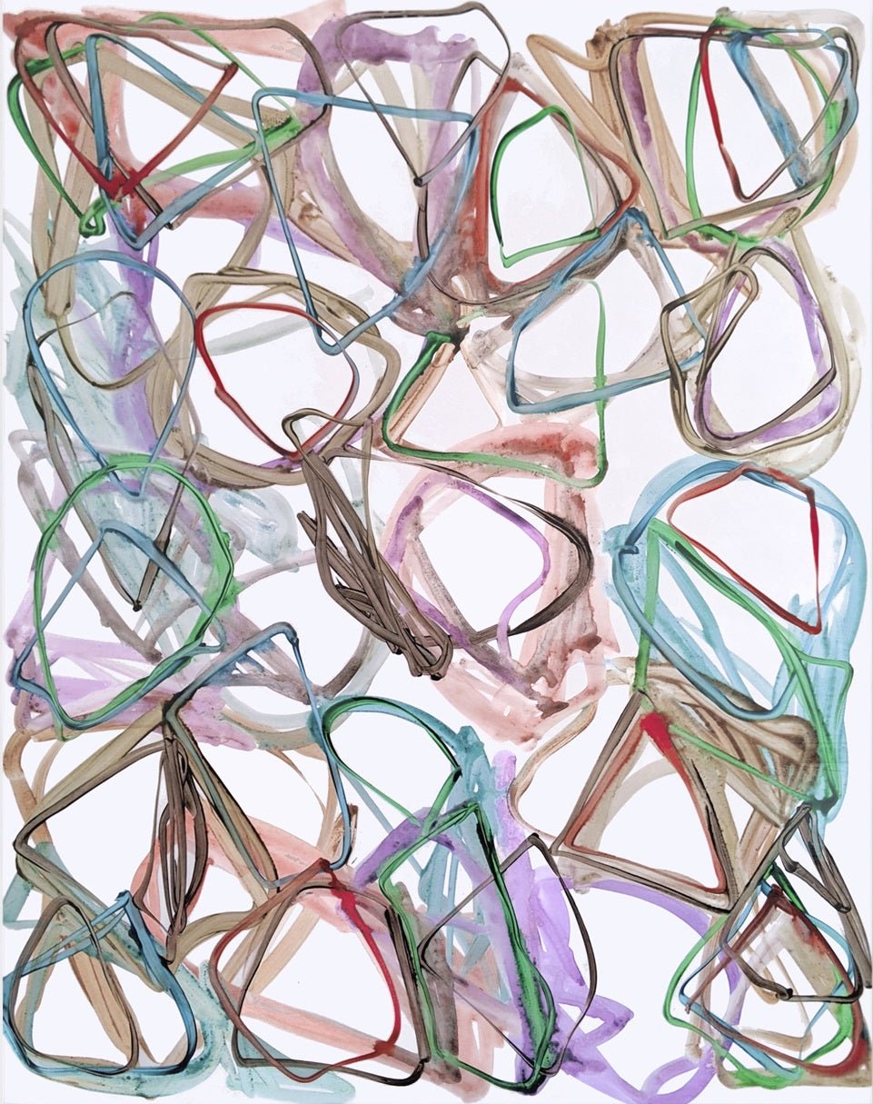 N°1135 - Jean - Daniel Salvat - Abstract Painting - Ideelart