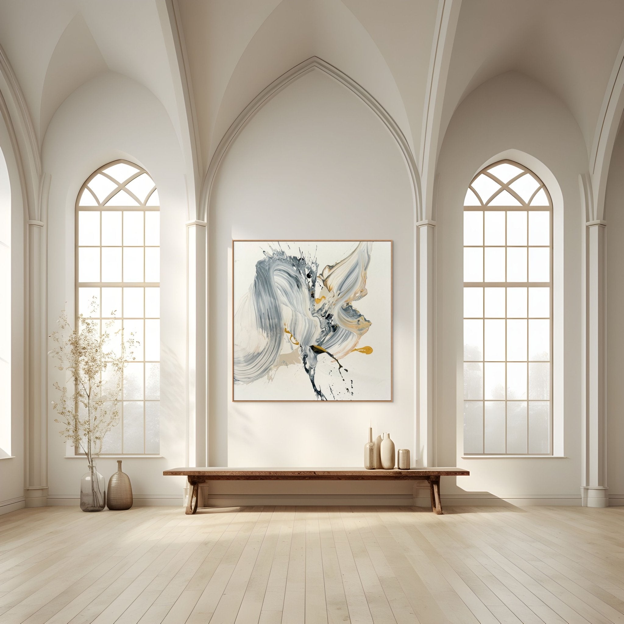 Again - Nikolaos Schizas - Abstract Painting - Ideelart