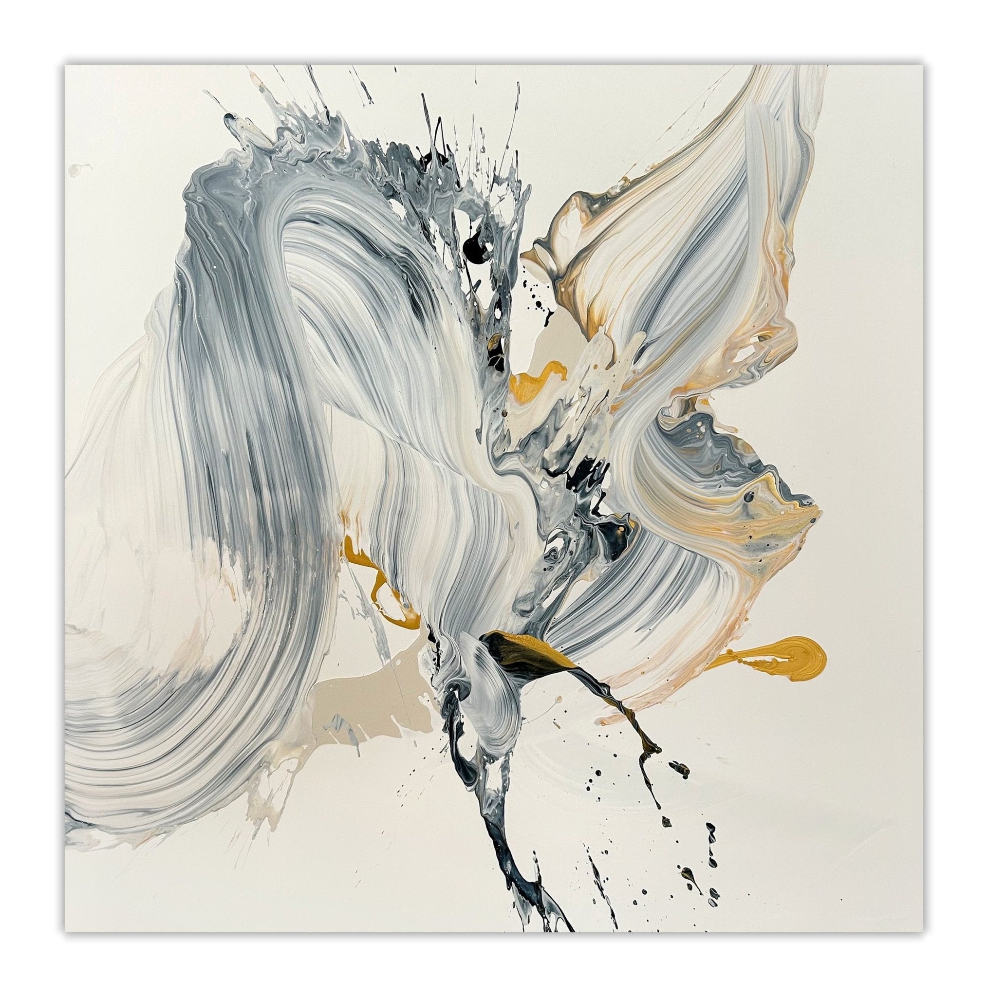 Again - Nikolaos Schizas - Abstract Painting - Ideelart