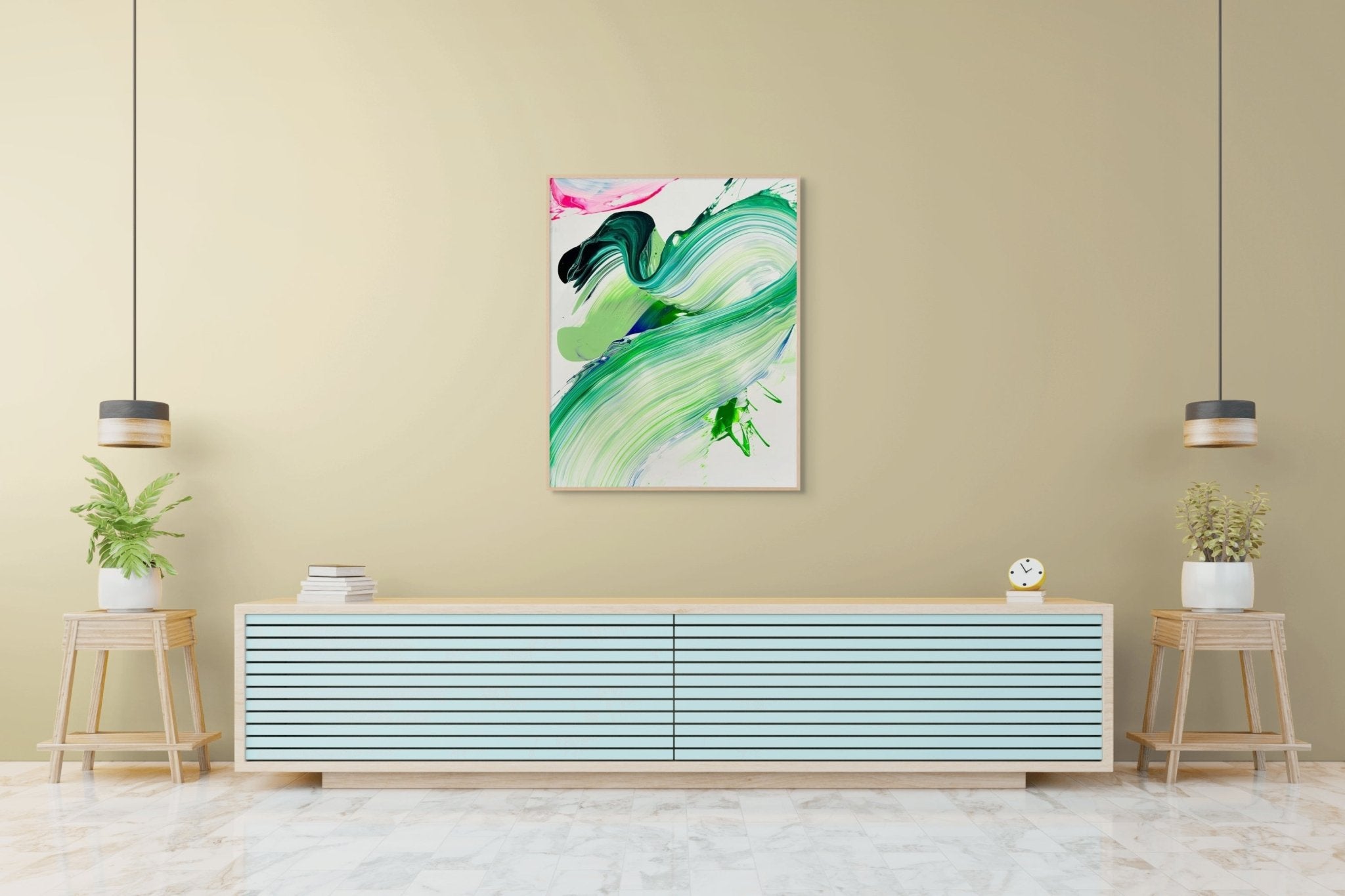 Blessings - Nikolaos Schizas - Abstract Painting - Ideelart