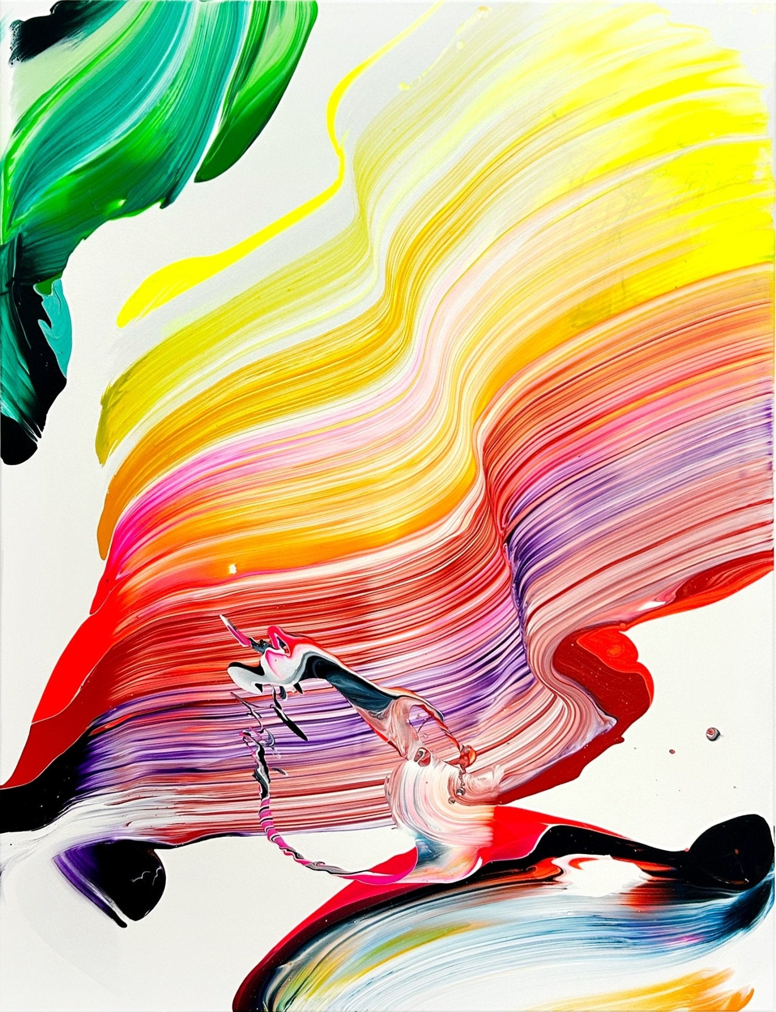 Prophecy - Nikolaos Schizas - Abstract Painting - Ideelart