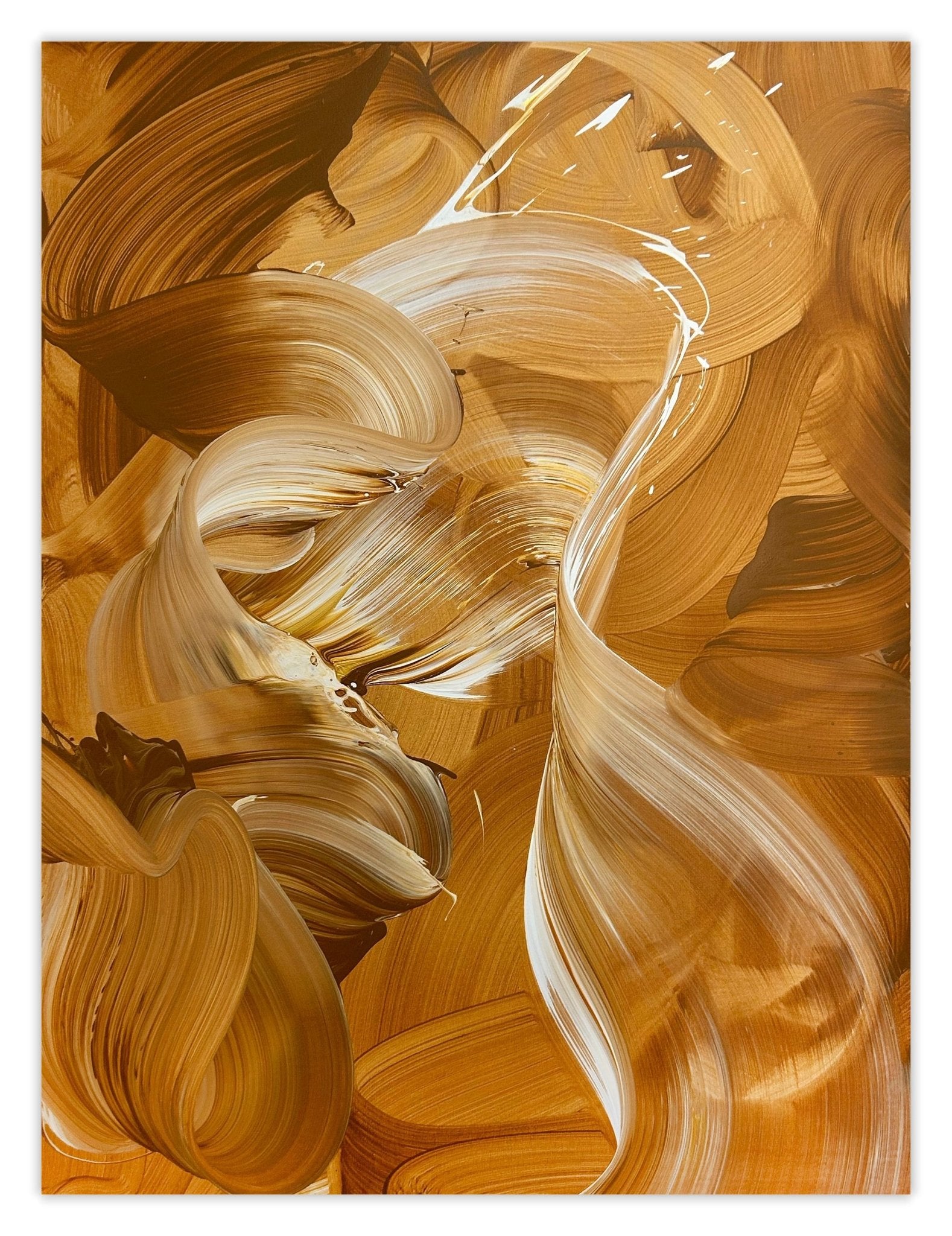 La tierra - Nikolaos Schizas - Abstract Painting - Ideelart