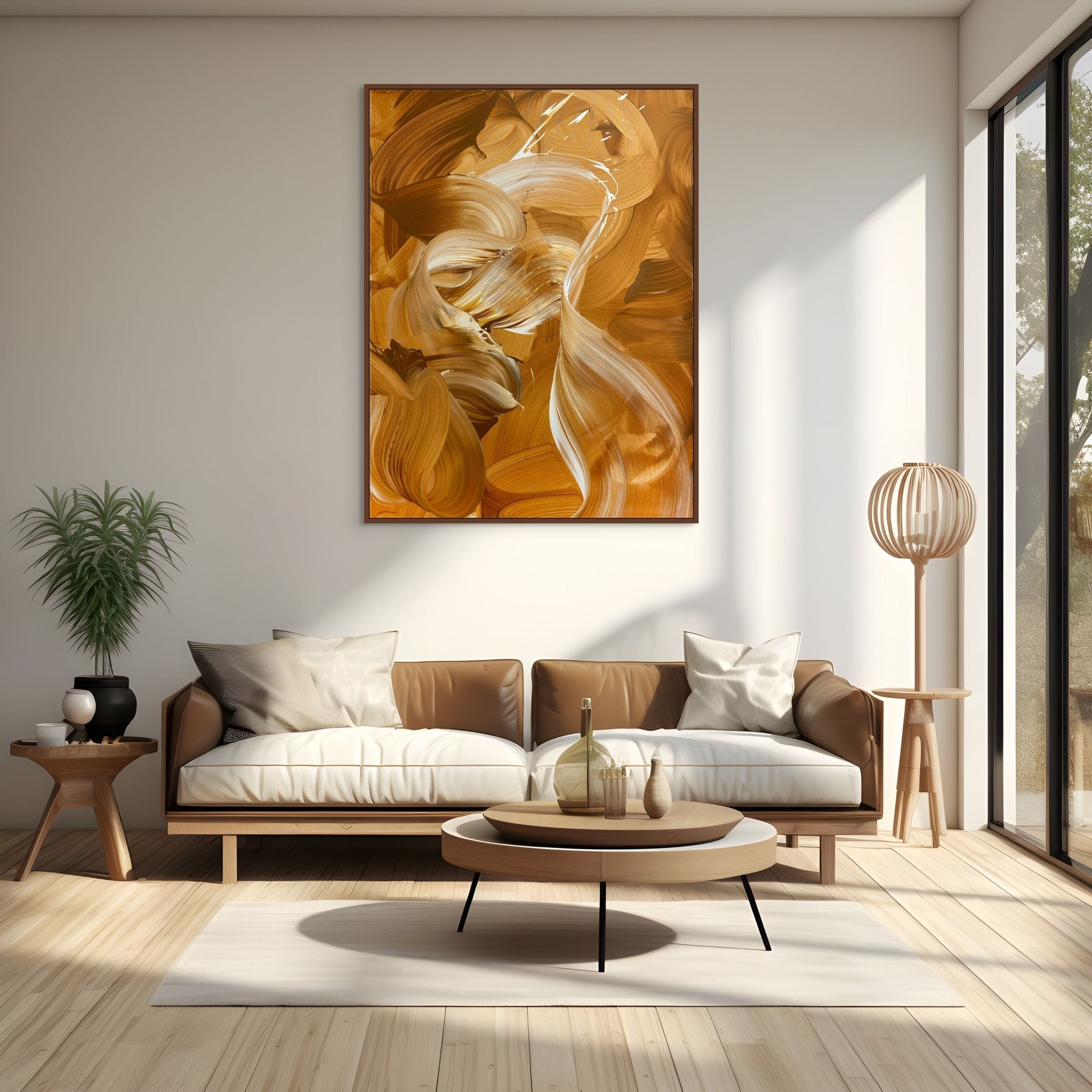 La tierra - Nikolaos Schizas - Abstract Painting - Ideelart