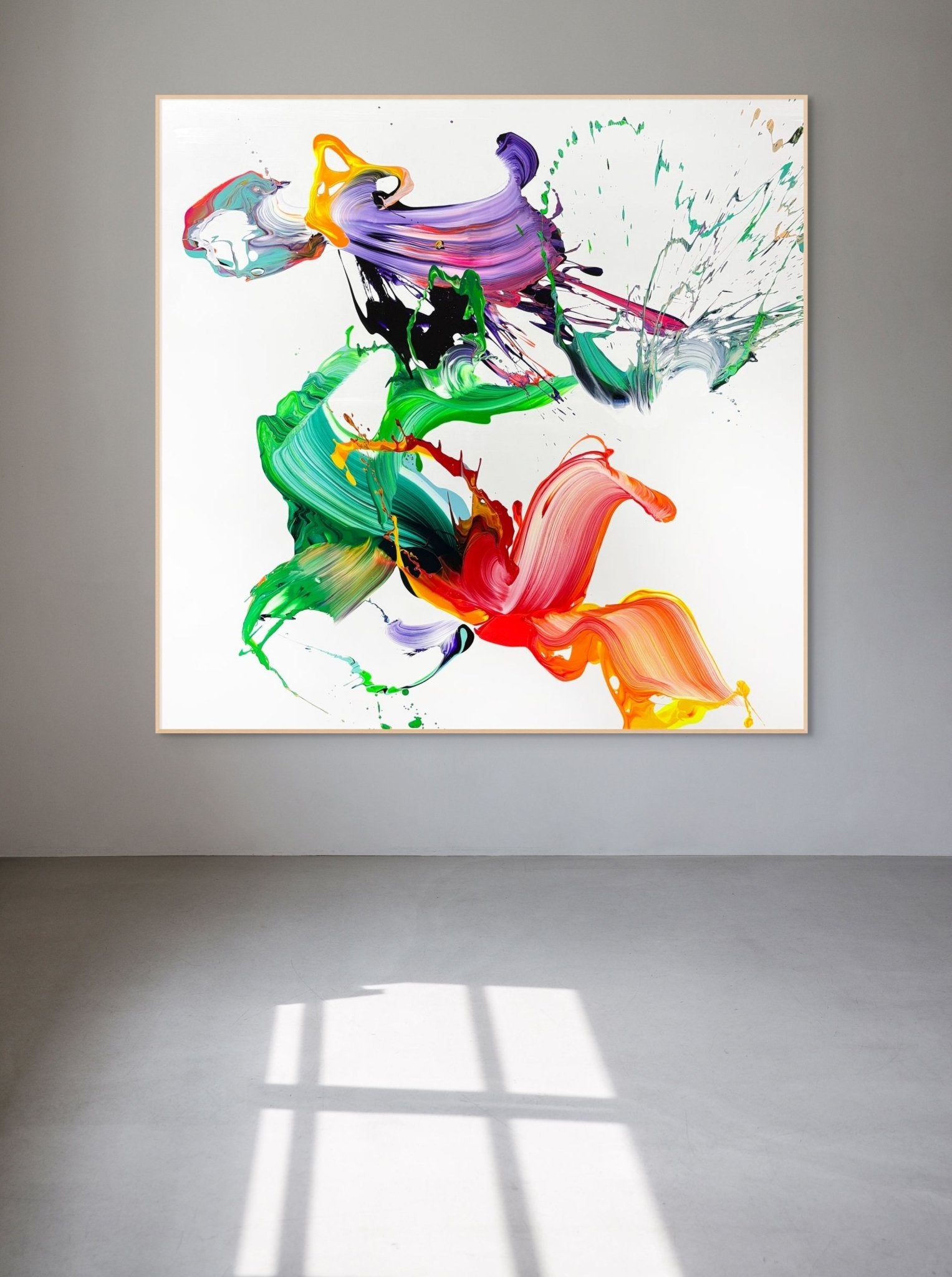 Primavera - Nikolaos Schizas - Abstract Painting - Ideelart