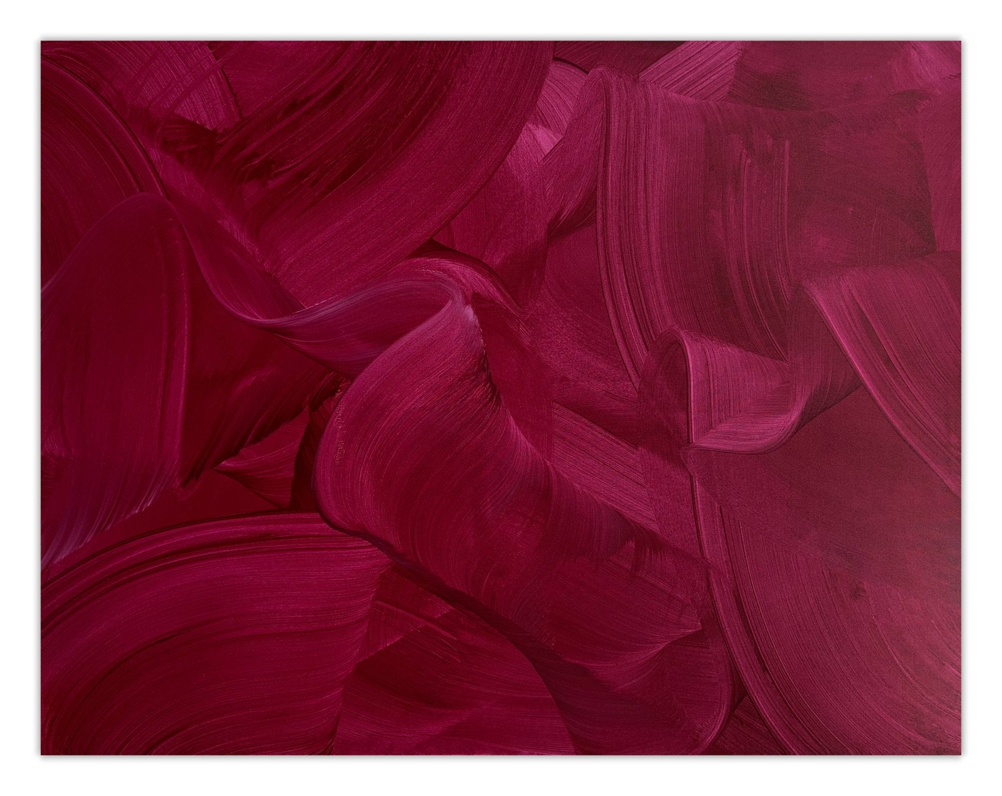 Velvet embrace - Nikolaos Schizas - Abstract Painting - Ideelart