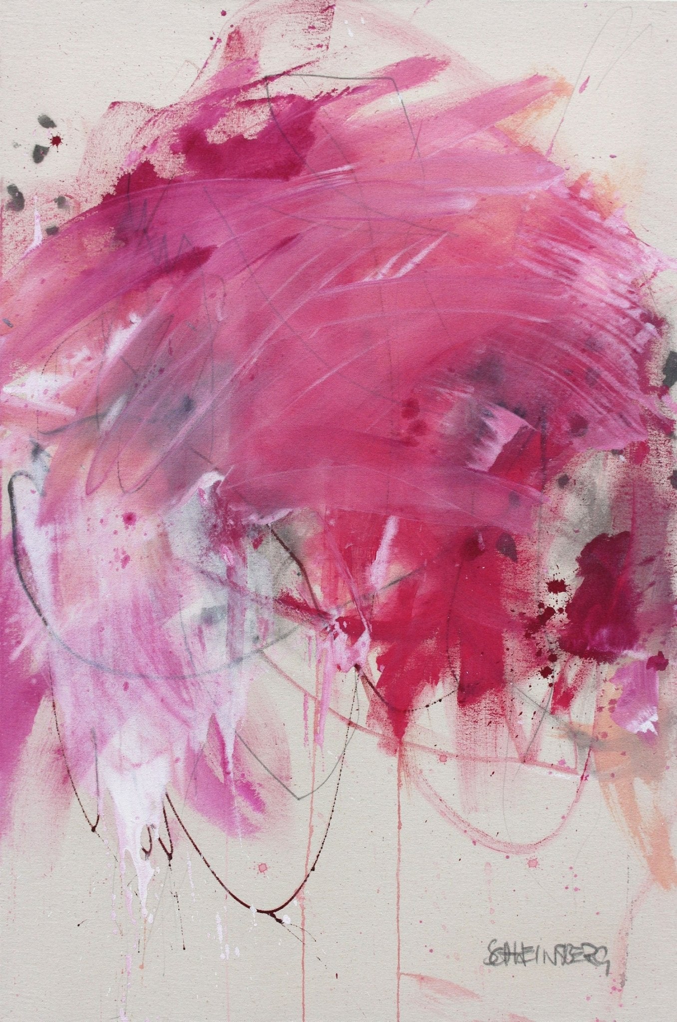 Choose Love III - Daniela Schweinsberg - Abstract Painting - Ideelart