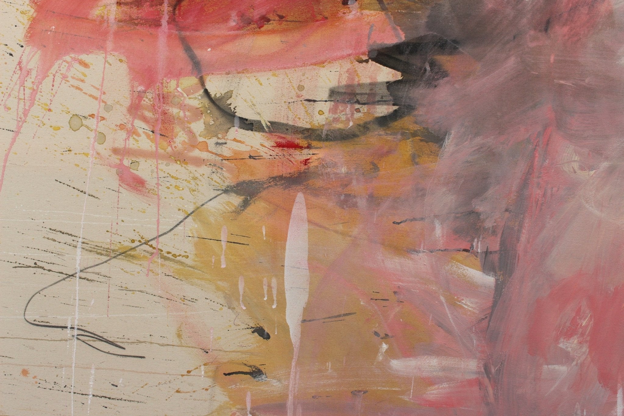 Gestural Whispers - Daniela Schweinsberg - Abstract Painting - Ideelart