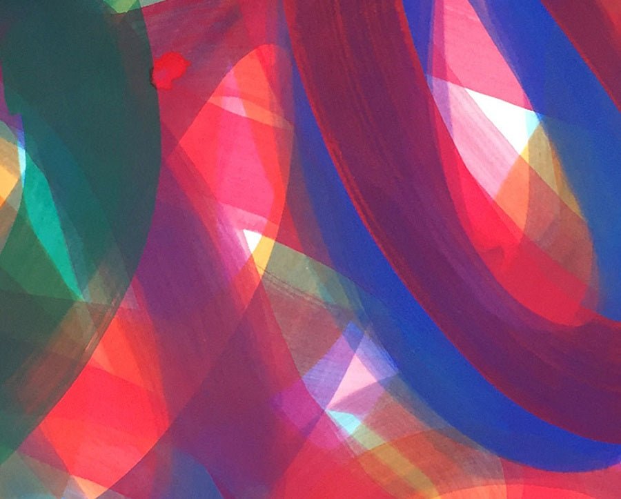 Squirm 2 - Leon Phillips - Abstract Painting - Ideelart