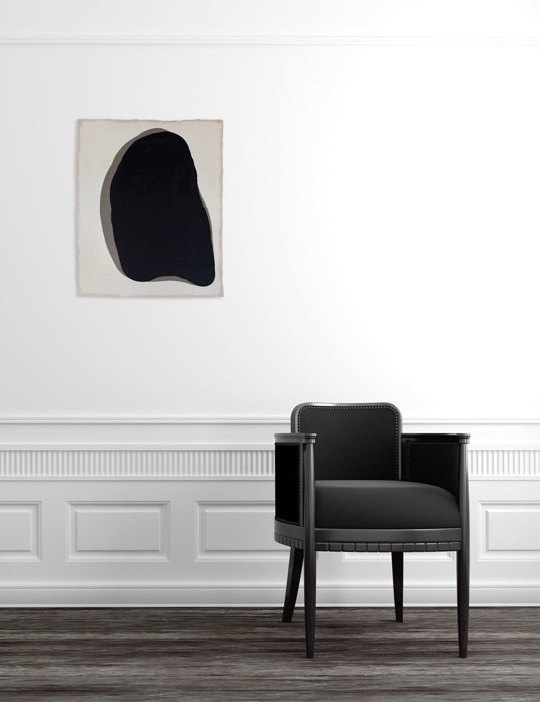 Stone 1 - Brooke Noel Morgan - Abstract Painting - Ideelart