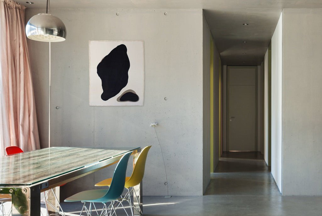 Stone 3 - Brooke Noel Morgan - Abstract Painting - Ideelart