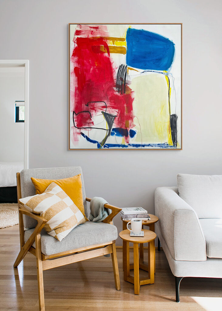 Summer Sorbet - Adrienn Krahl - Abstract Painting - Ideelart