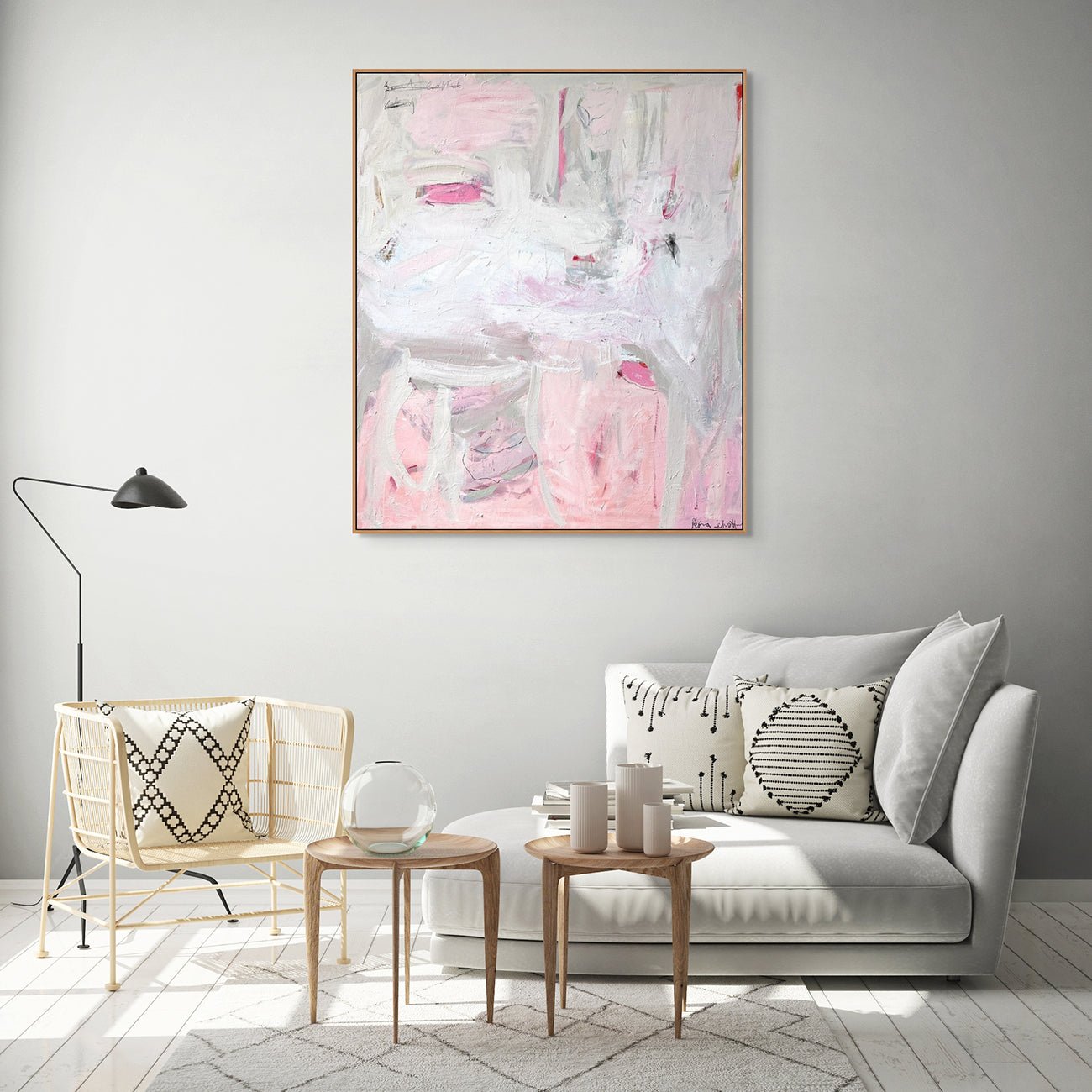 Sweet Little Nothing - Petra Schott - Abstract Painting - Ideelart