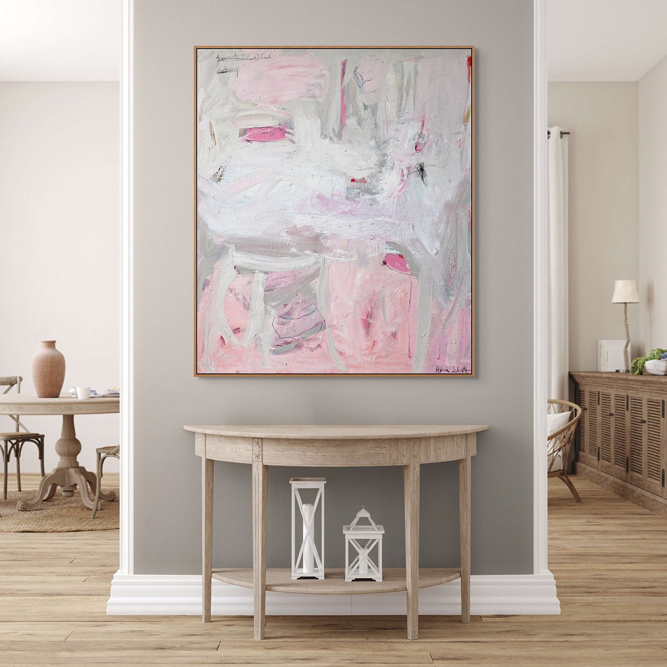 Sweet Little Nothing - Petra Schott - Abstract Painting - Ideelart