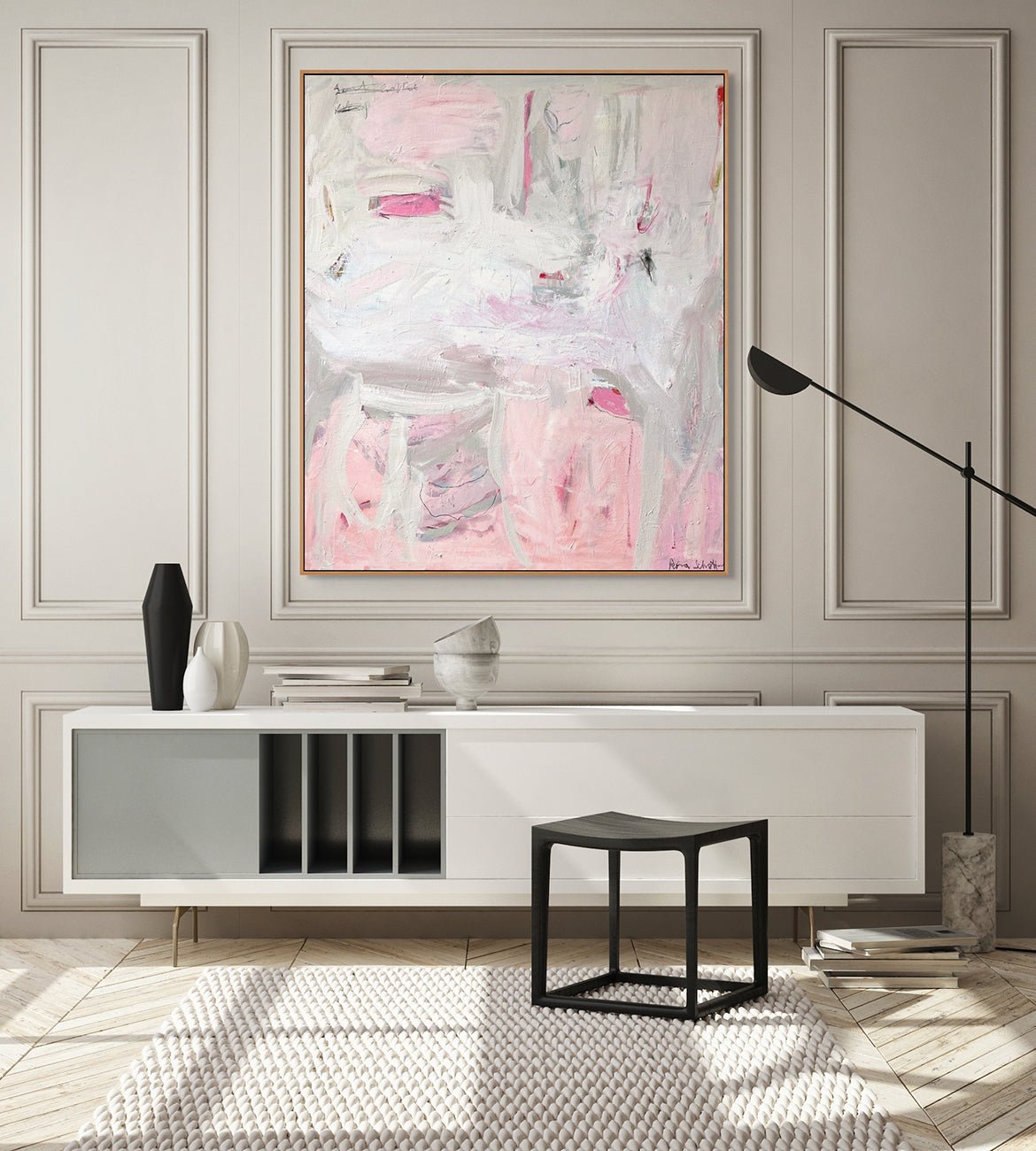 Sweet Little Nothing - Petra Schott - Abstract Painting - Ideelart