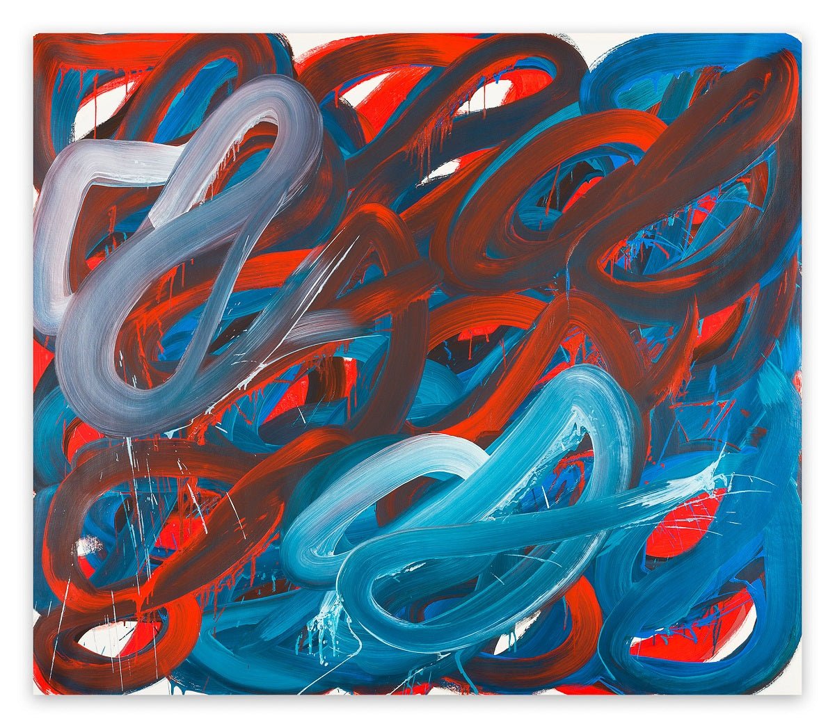 Swirl 5 - Leon Phillips - Abstract Painting - Ideelart