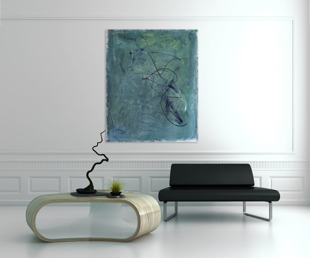 The Emotional Body - Brooke Noel Morgan - Abstract Painting - Ideelart