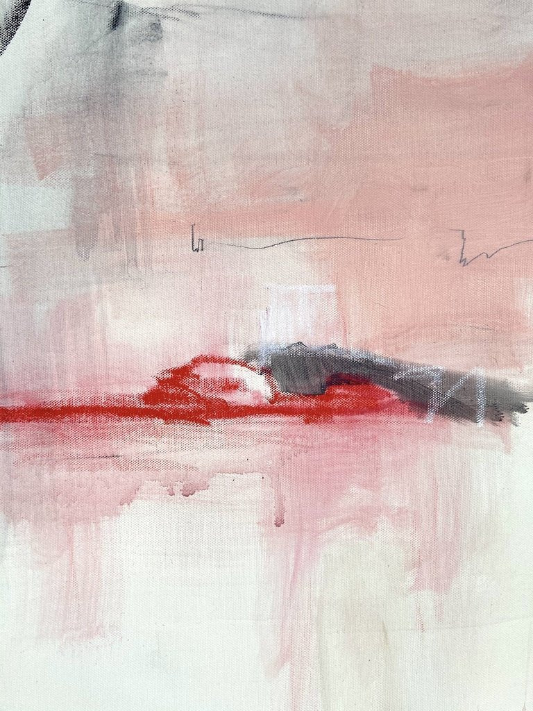 The Mediterranean - Adrienn Krahl - Abstract Painting - Ideelart