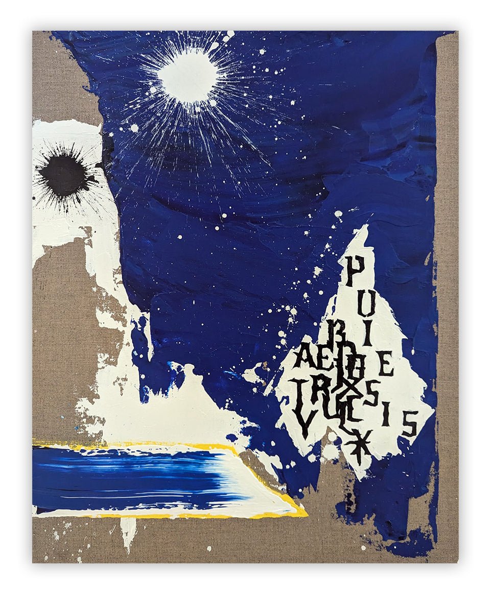 The Quiet Stars 002 — Poiesis - Jason Engelund - Abstract Painting - Ideelart