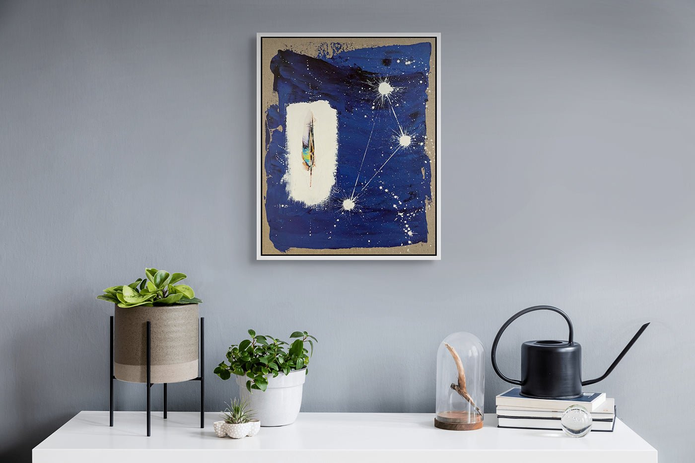 The Quiet Stars 003 - Jason Engelund - Abstract Painting - Ideelart