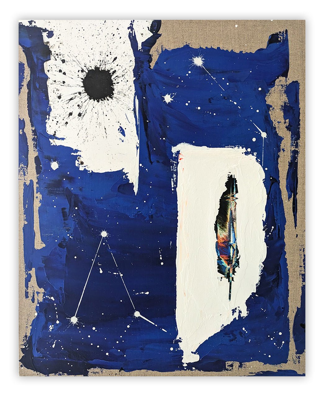 The Quiet Stars 005 - Jason Engelund - Abstract Painting - Ideelart