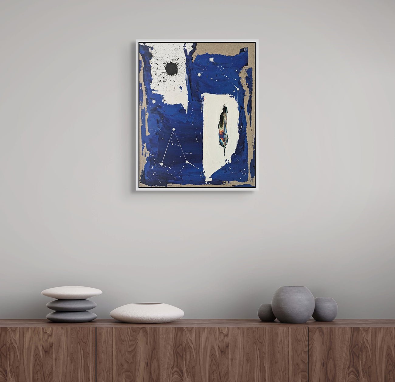 The Quiet Stars 005 - Jason Engelund - Abstract Painting - Ideelart