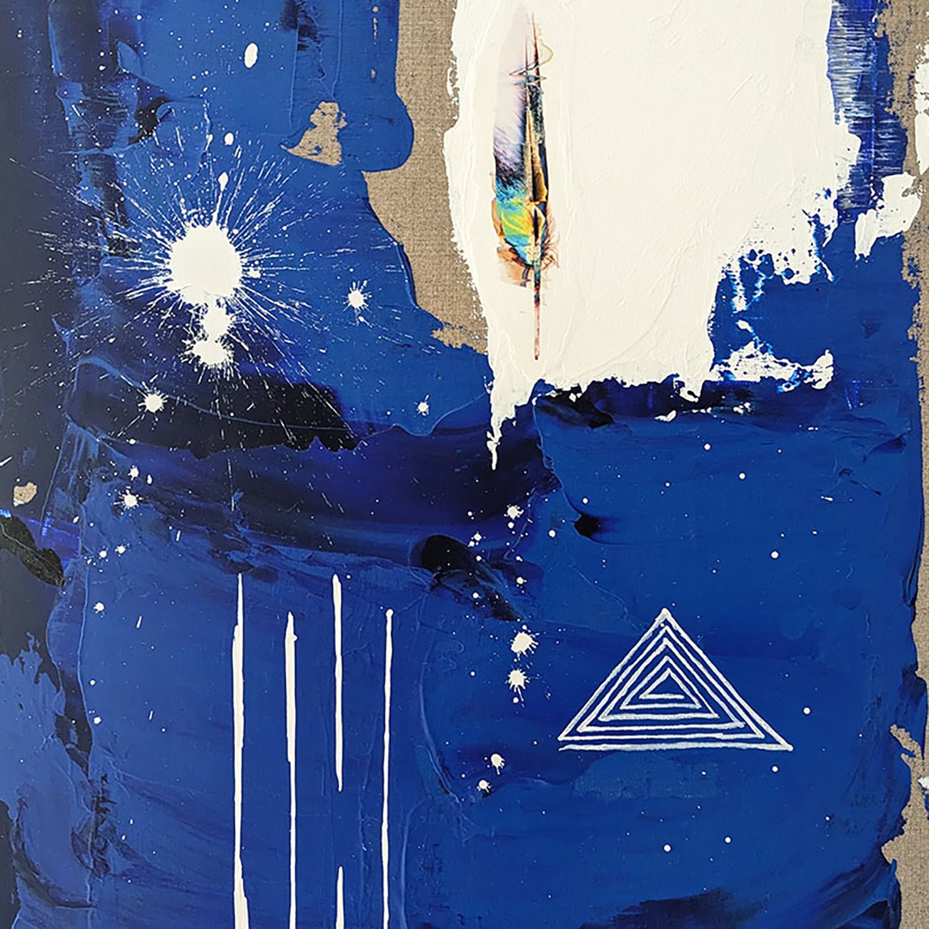 The Quiet Stars 006 - Jason Engelund - Abstract Painting - Ideelart