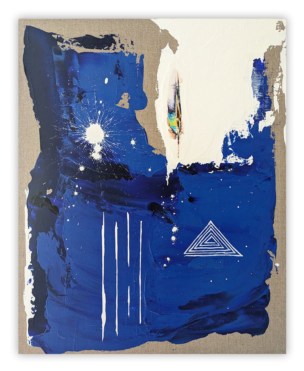 The Quiet Stars 006 - Jason Engelund - Abstract Painting - Ideelart