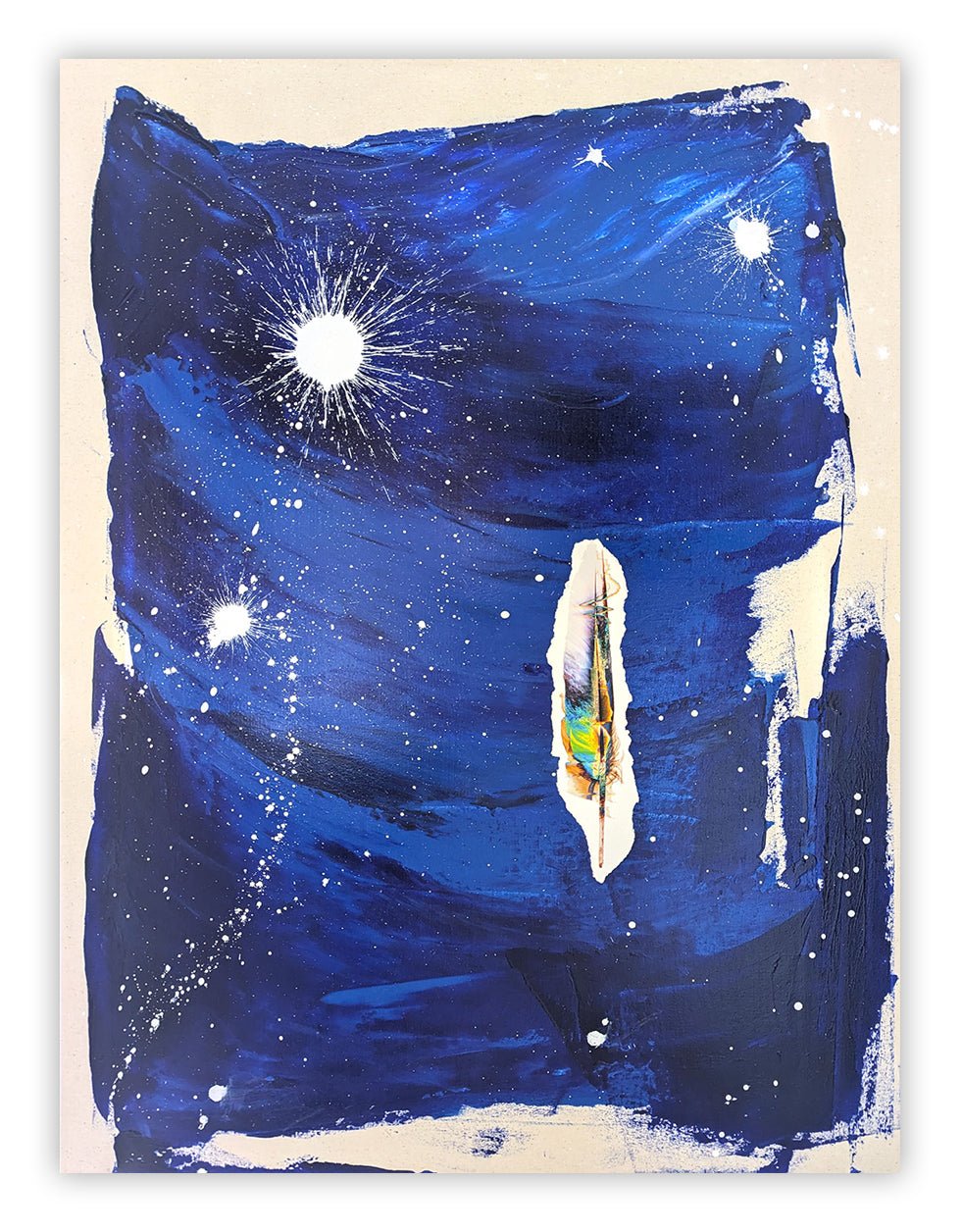 The Quiet Stars 008 - Jason Engelund - Abstract Painting - Ideelart