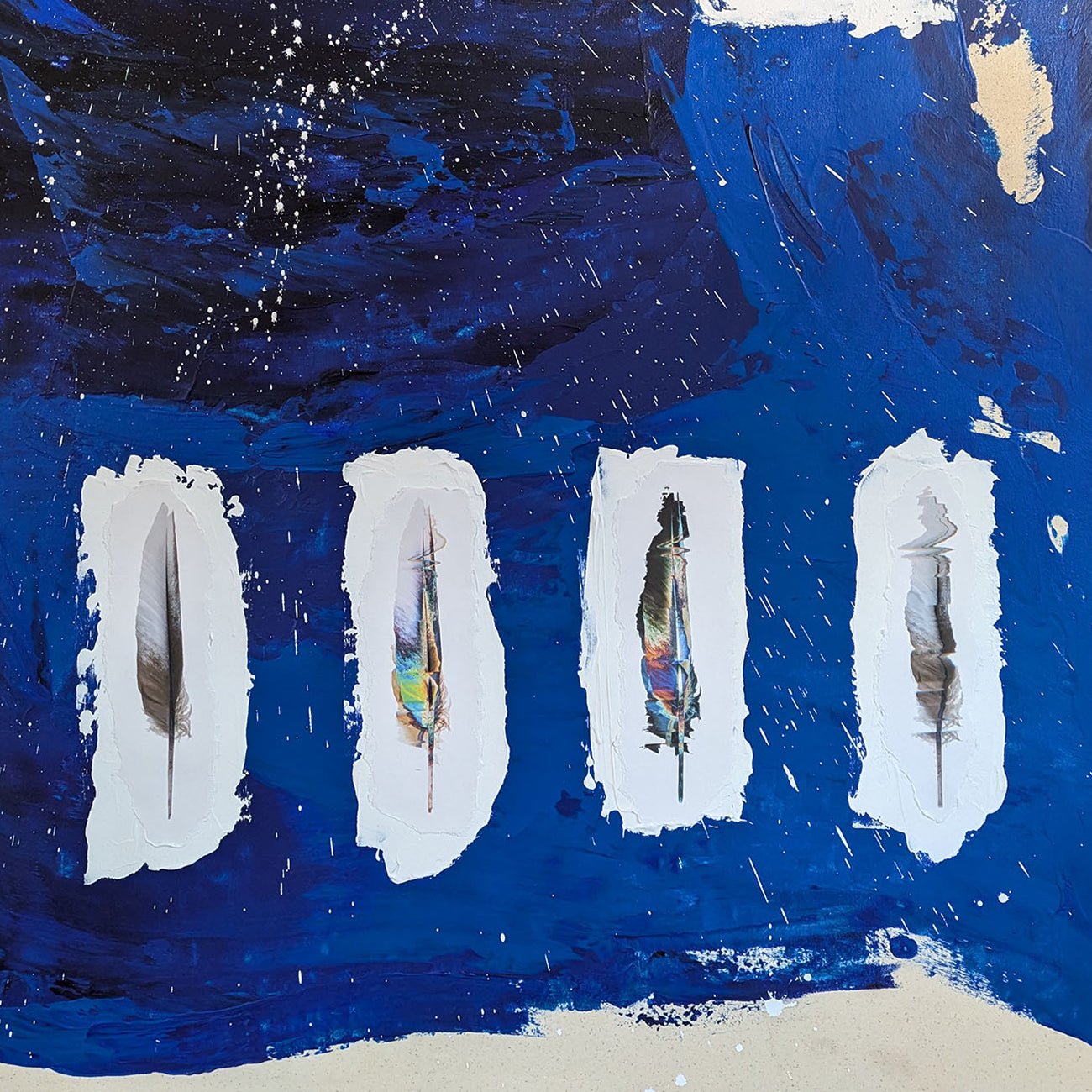 The Quiet Stars 009 - Jason Engelund - Abstract Painting - Ideelart