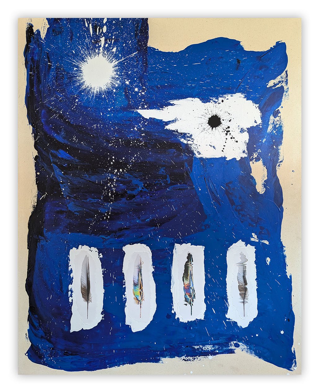 The Quiet Stars 009 - Jason Engelund - Abstract Painting - Ideelart