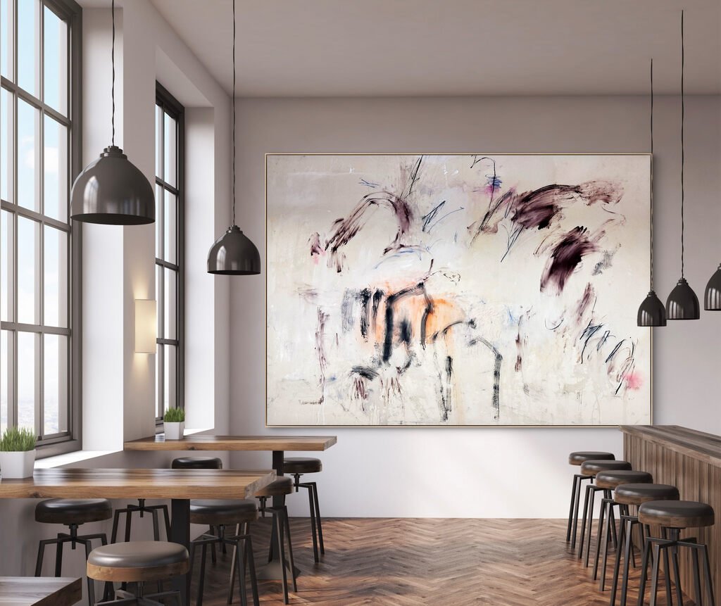 The long way home - Manuela Karin Knaut - Abstract Painting - Ideelart