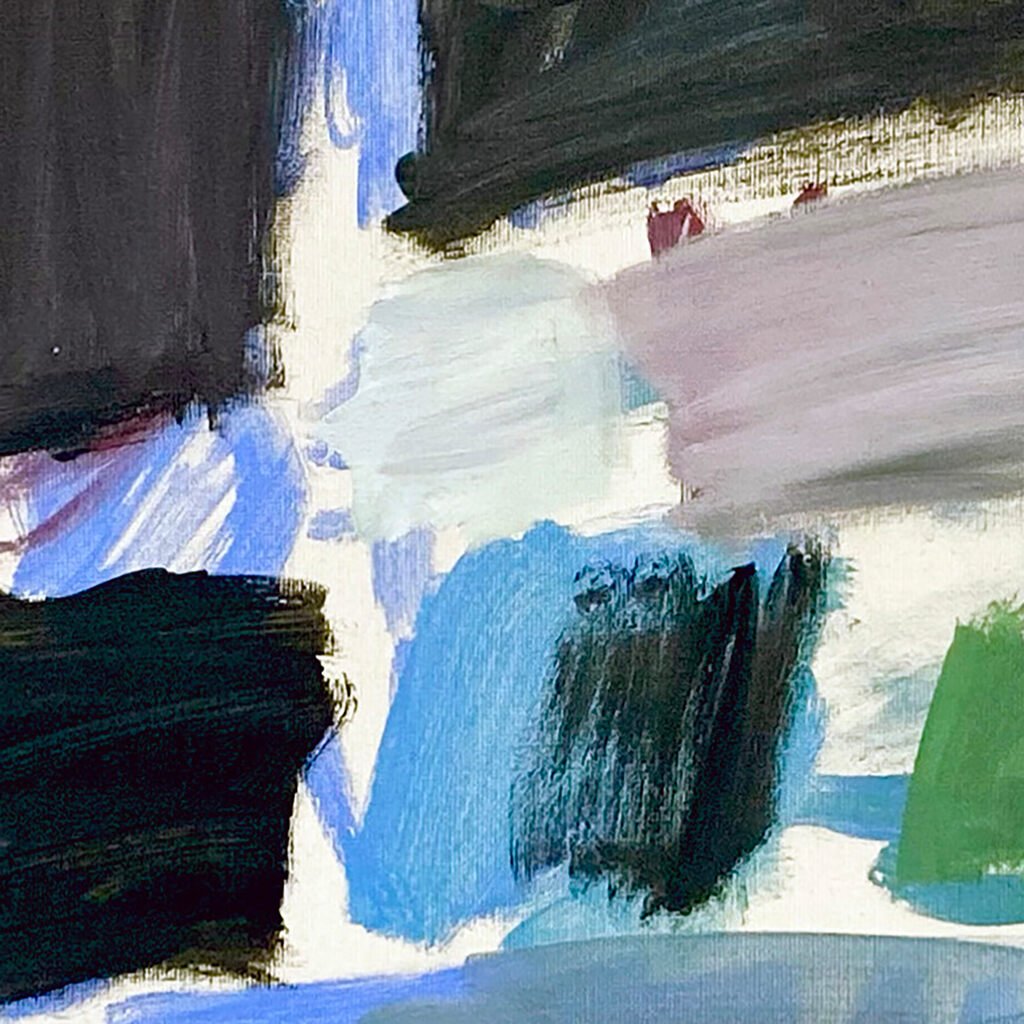 Tons Of Dreams (Like Kurosawa's) - Laura Basterra Sanz - Abstract Painting - Ideelart