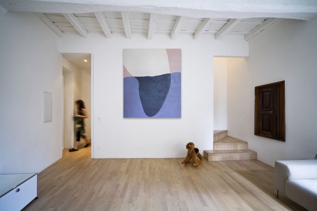 Underneath - Brooke Noel Morgan - Abstract Painting - Ideelart