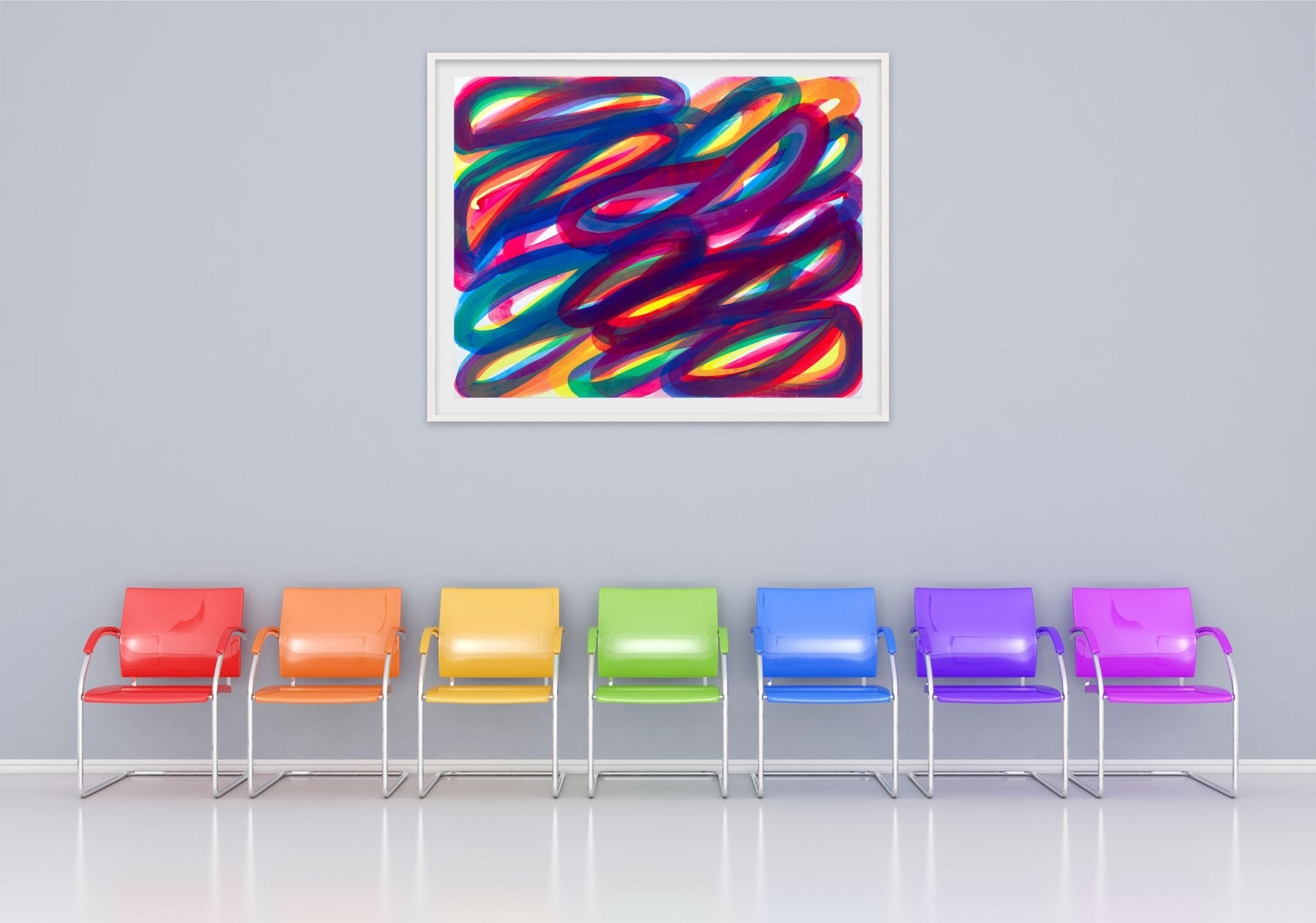 Vermont 5 - Leon Phillips - Abstract Painting - Ideelart