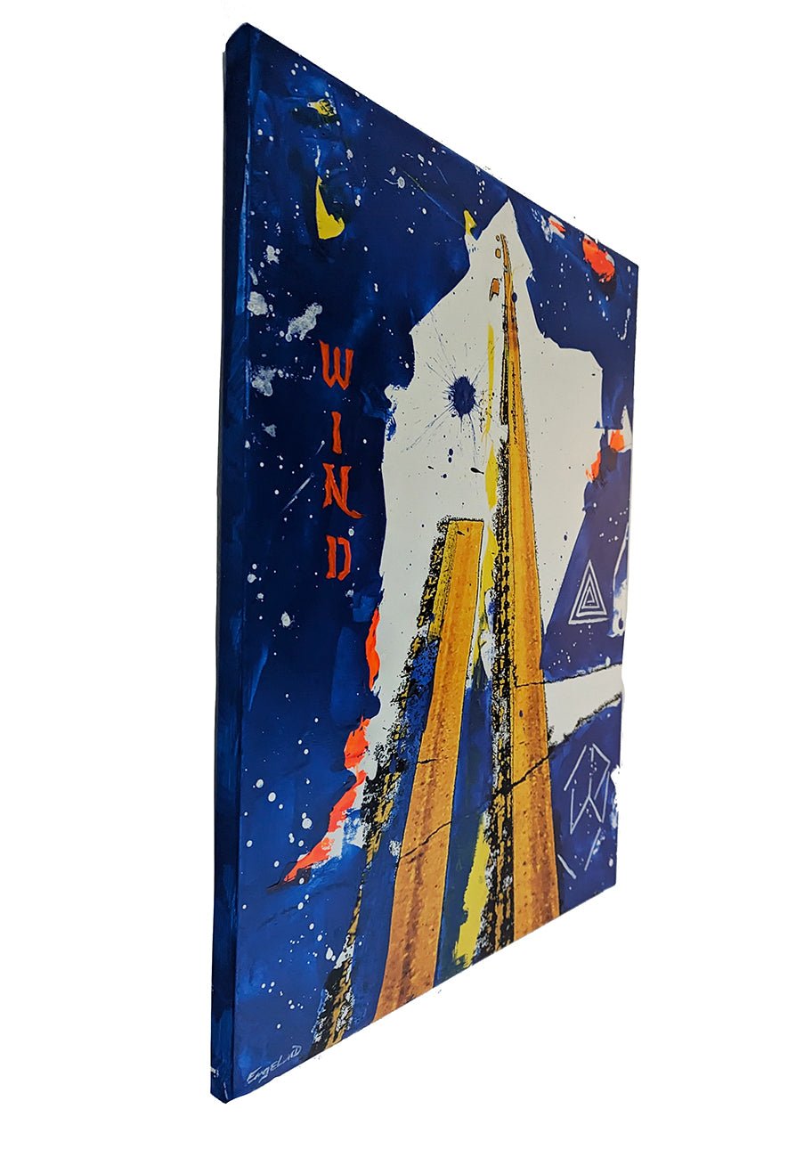 Wind (016) - Jason Engelund - Abstract Painting - Ideelart