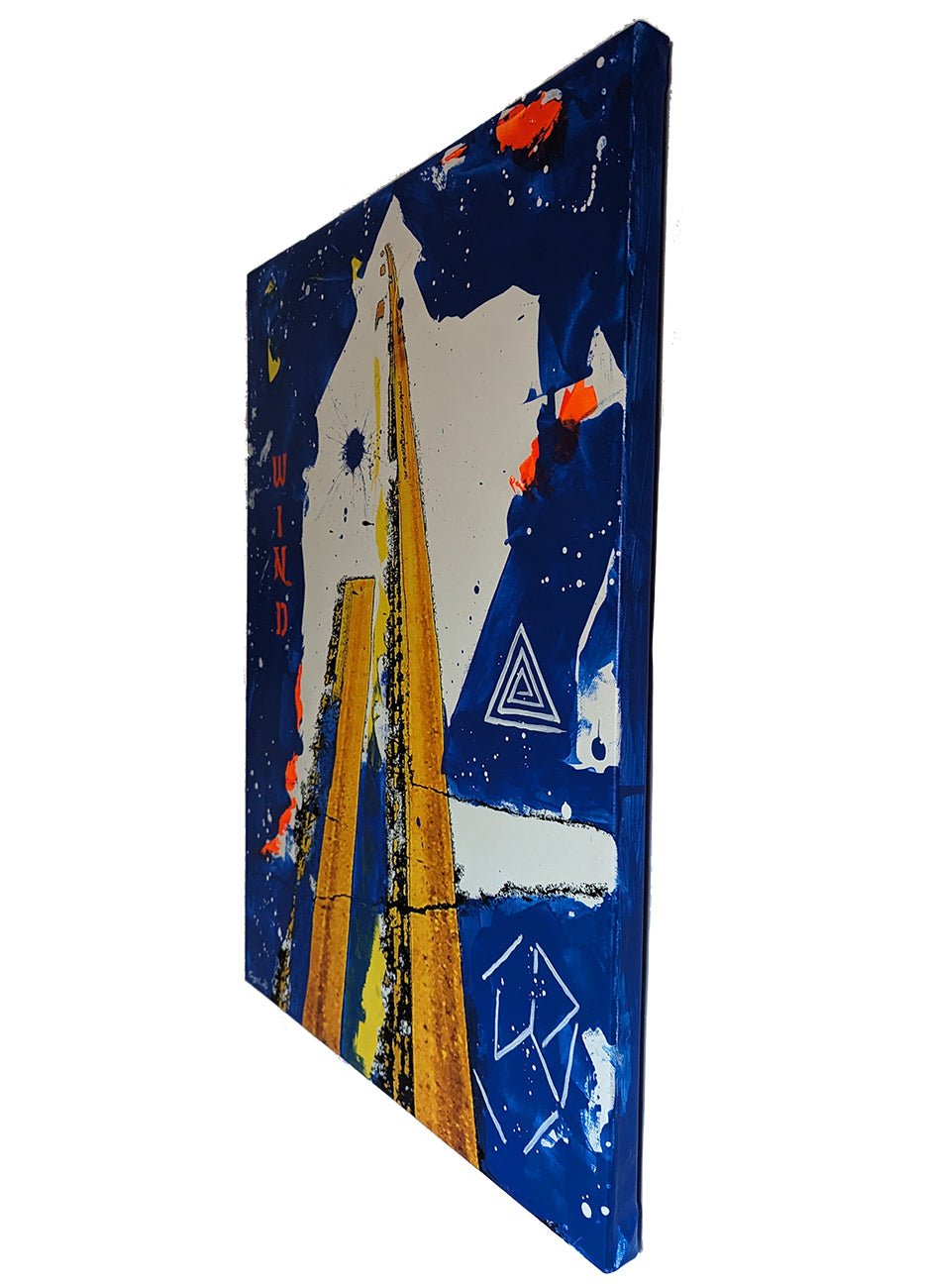 Wind (016) - Jason Engelund - Abstract Painting - Ideelart