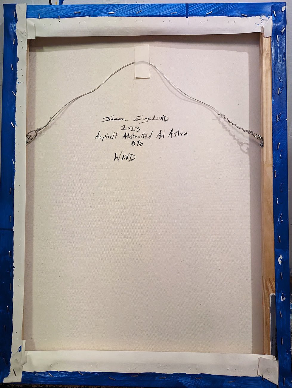 Wind (016) - Jason Engelund - Abstract Painting - Ideelart