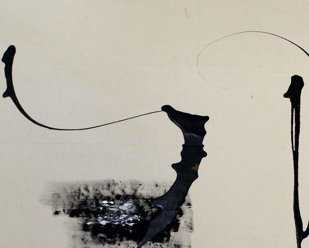 Winter trees - Brooke Noel Morgan - Abstract Painting - Ideelart