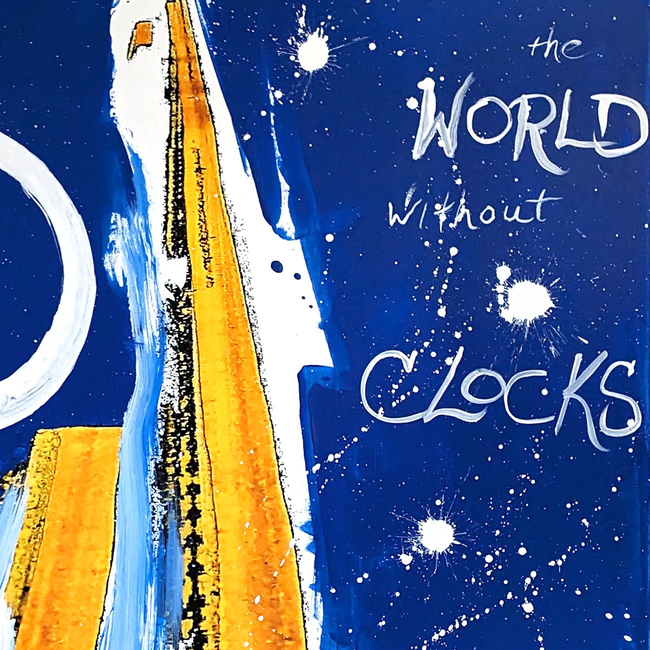 World Without Clocks (015) - Jason Engelund - Abstract Painting - Ideelart