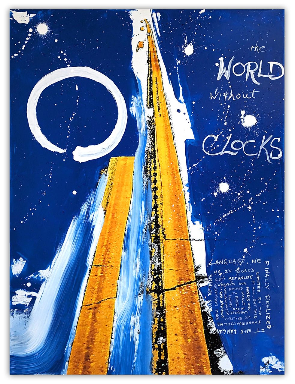 World Without Clocks (015) - Jason Engelund - Abstract Painting - Ideelart