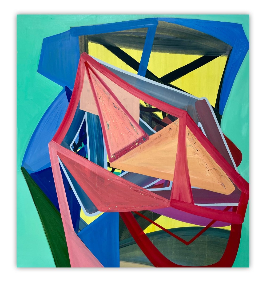 A Tumult of Needs - by Ashlynn Browning - Abstract Painting - Ideelart