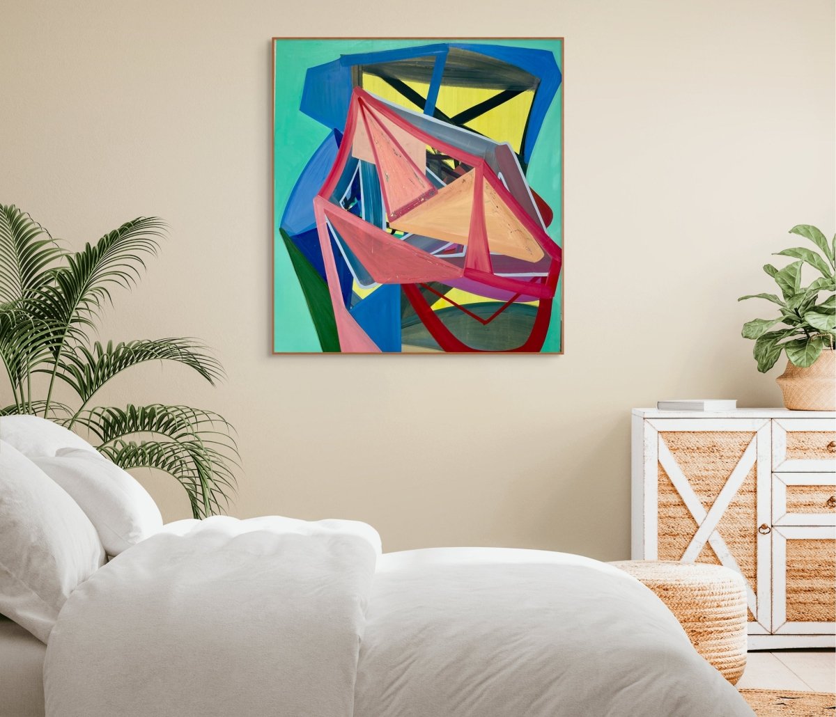 A Tumult of Needs - by Ashlynn Browning - Abstract Painting - Ideelart