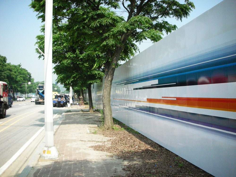 A Walk Between Nature and Culture (Pangyo, Korea) - by Kyong Lee - Abstract - Ideelart