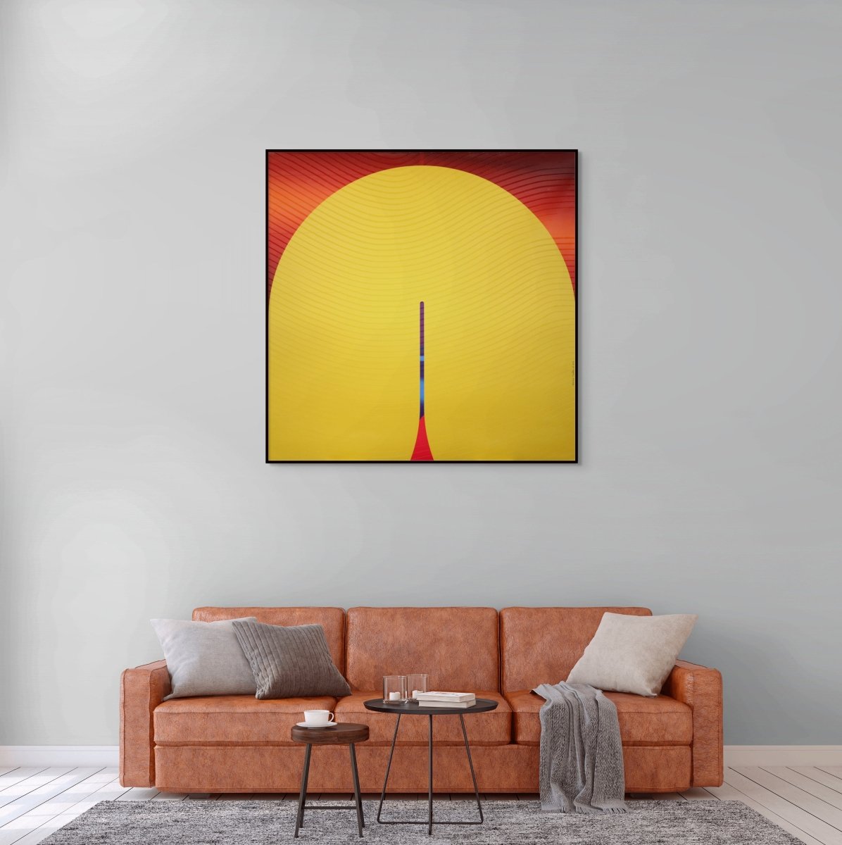 Abricot Sang de boeuf Bouton d’or Conquistador - by Jerome Tham Vo My - Abstract Mixed Media - Ideelart