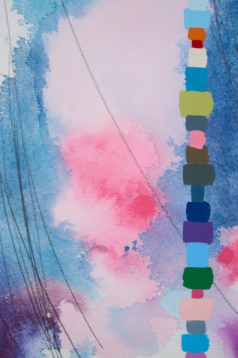 According to their own rules 16 - by Kyong Lee - Abstract Painting - Ideelart