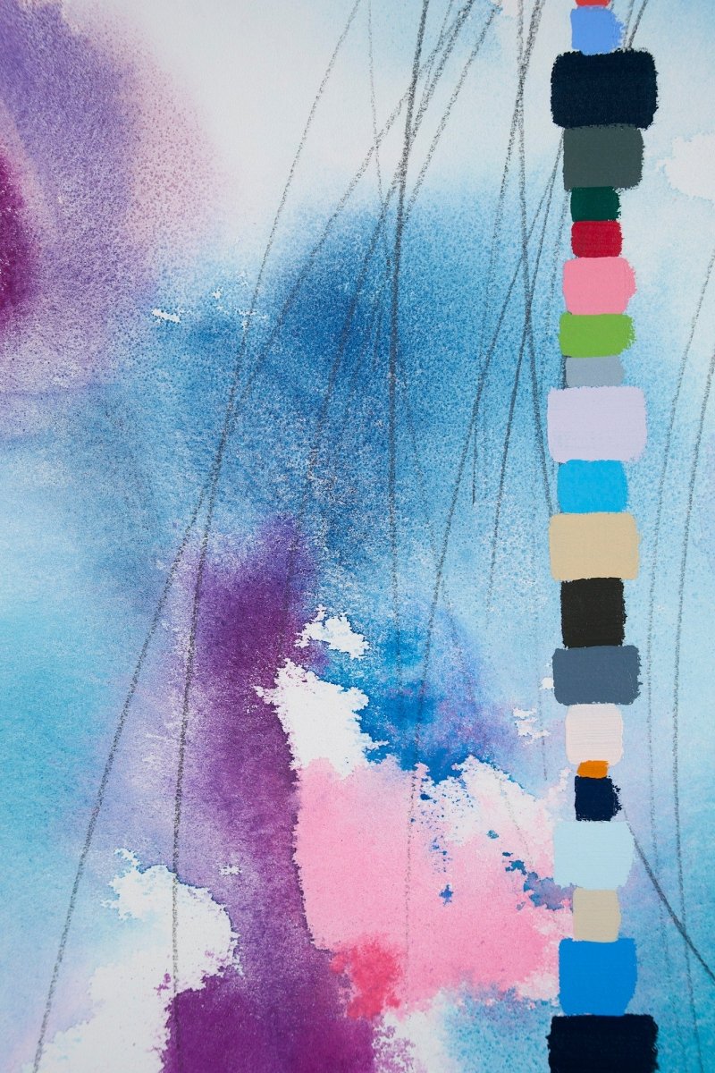 According to their own rules 16 - by Kyong Lee - Abstract Painting - Ideelart