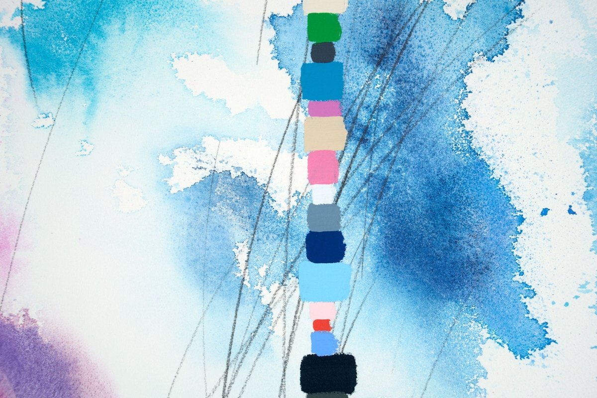 According to their own rules 16 - by Kyong Lee - Abstract Painting - Ideelart