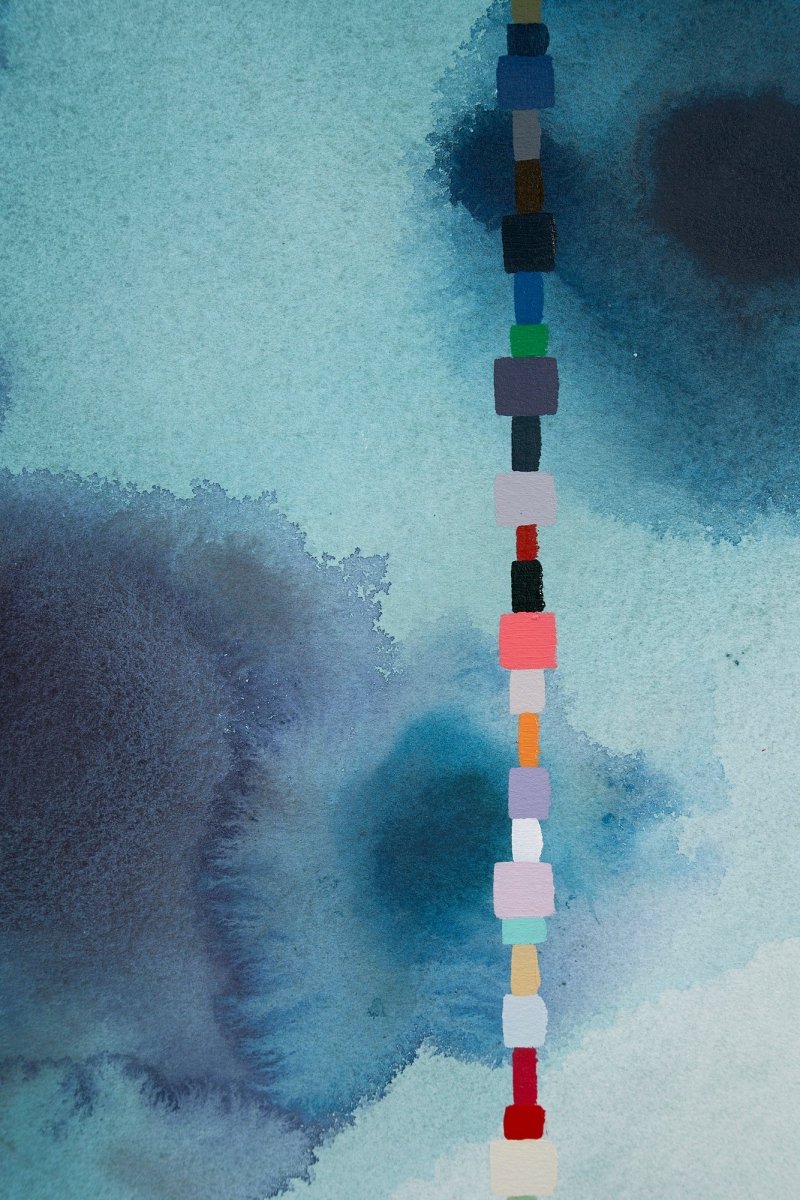 According to their own rules 19 - by Kyong Lee - Abstract Painting - Ideelart